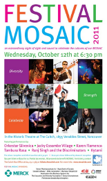 Festival MOSAIC 2011 poster